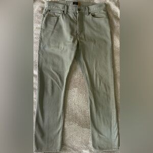 J.Crew 770 Straight Fit Pants 32x32 Eggshell Off-White 100% Cotton